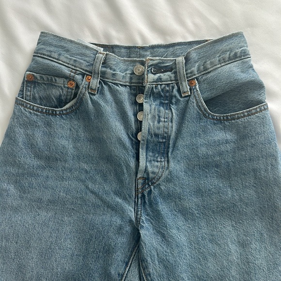 LEVI’S Original Cropped Jeans W25/L26 - Picture 5 of 15